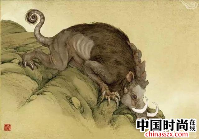 中国人的想象力真是不可限量:《山海经》里的神秘异兽