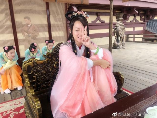 徐子珊内地拍古装剧装嫩被吐槽造型丑,回应:我去年演19岁!