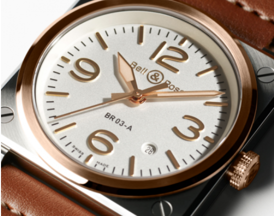 Bell & RossʿƷBR 03 White Steel & Gold