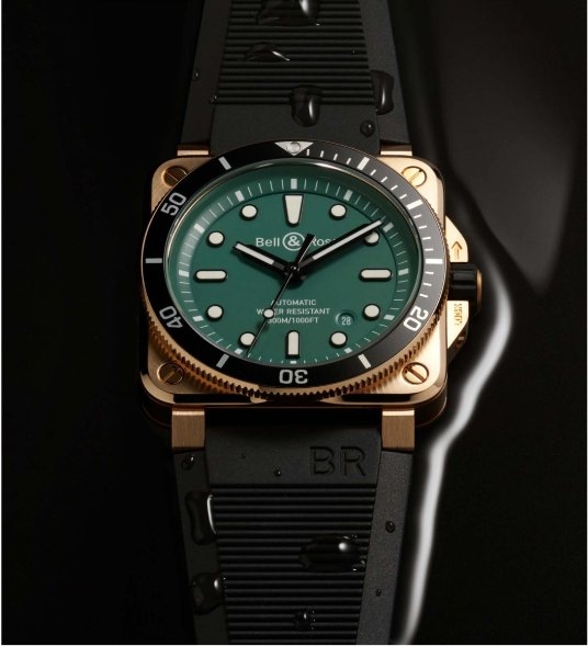 Bell & RossʿȫƳBR 03-92 Diver Black & Green Bronz