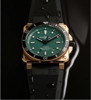 Bell & RossʿȫƳBR 03-92 Diver Black & Green BronzͭǱˮ 999ö